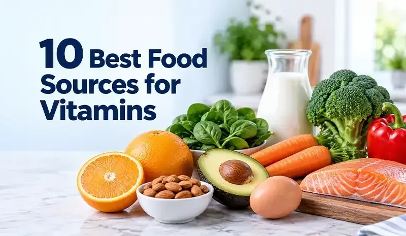 10 Best Food Sources of Vitamins