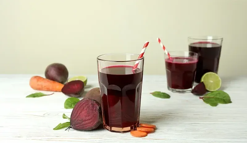 advantages of beetroot and carrot juice