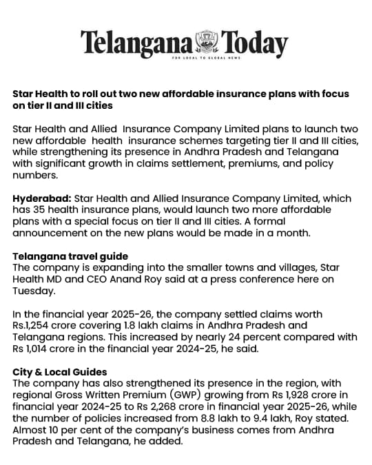 Telangana Today