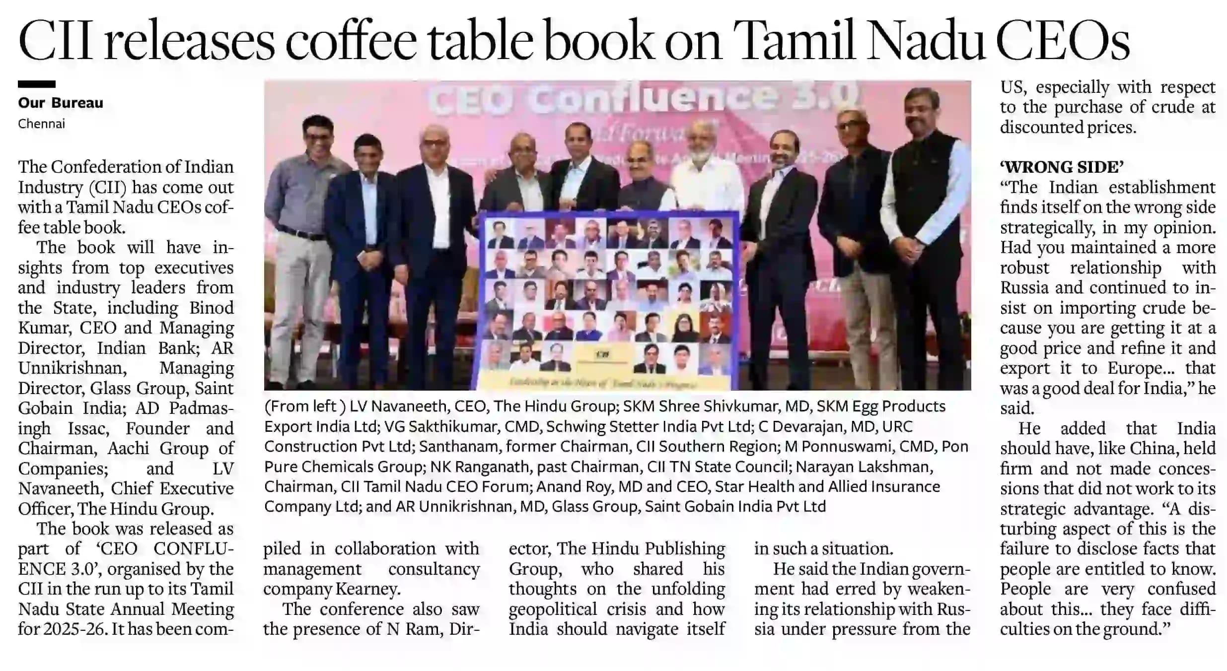 business Line March 16