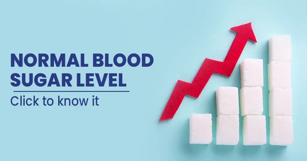 Normal blood sugar level for adults with Diabetes