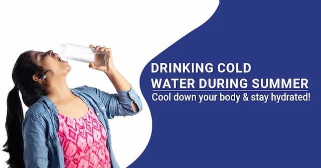 Pros and Cons of Drinking Cold Water During Summer  