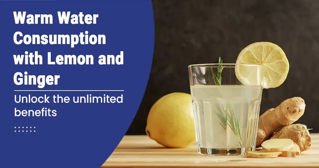Warm Water with Lemon and Ginger
