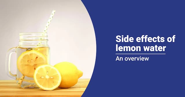 Side Effects of Lemon Water    