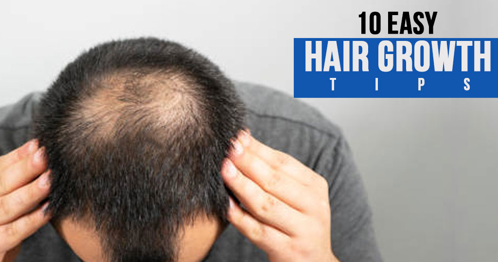 What are the tips to increase hair growth following the hair transplant?