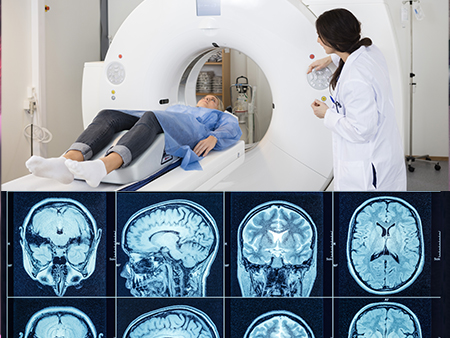MRI scan and CT scan