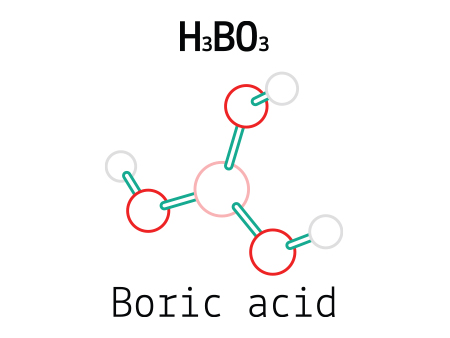 Structure of Boric acid