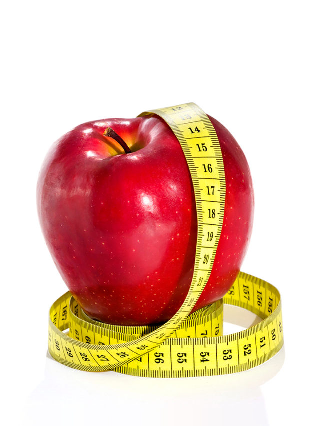 How many calories are in an apple?