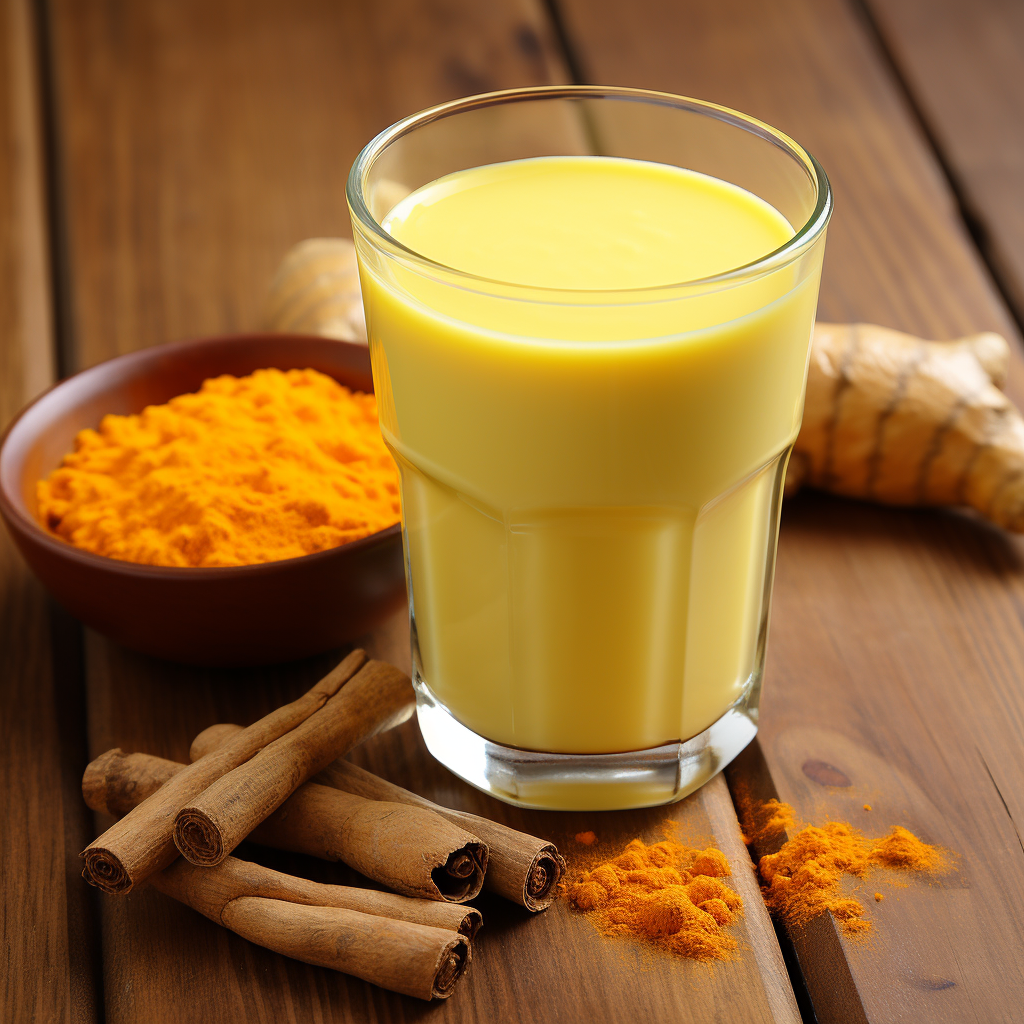 turmeric milk for weight loss 