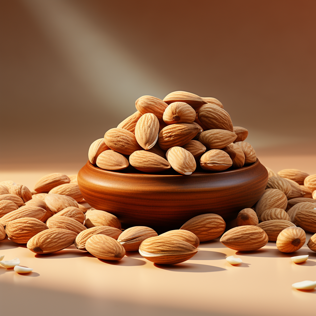 Vitamin B12 rich dry fruits Almonds