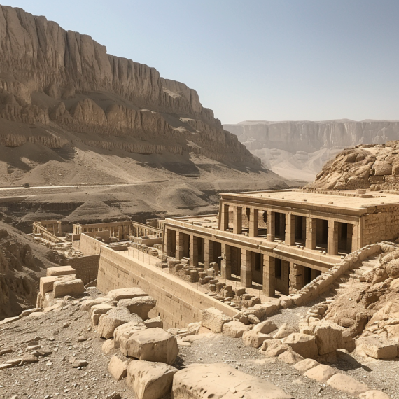 Valley of the kings in Egypt