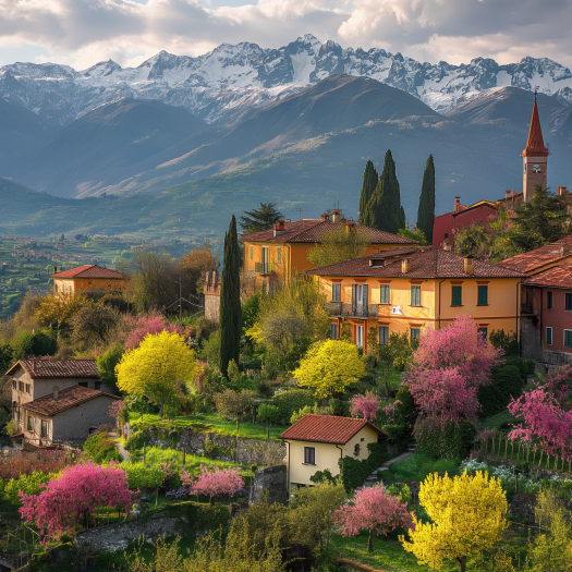 Italy during spring