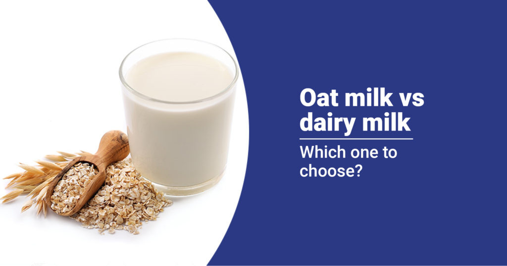 Oat milk vs dairy milk